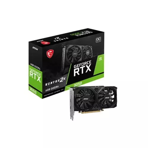 MSI GeForce RTX 3050 VENTUS 2X 6G OC GRAPHICS CARD