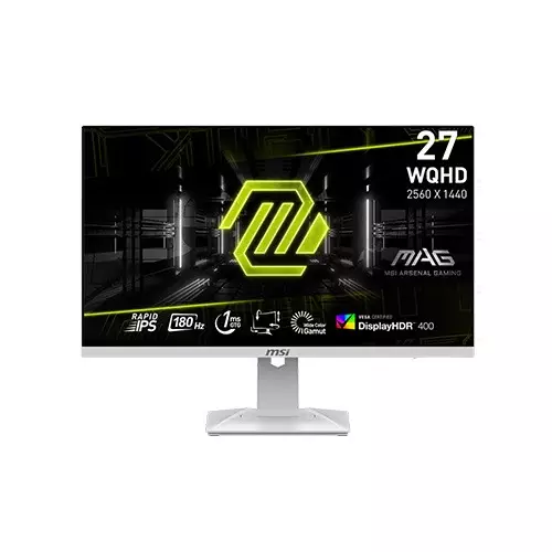 MSI MAG 274QRFW 27-Inch Professional 180Hz WQHD IPS Monitor
