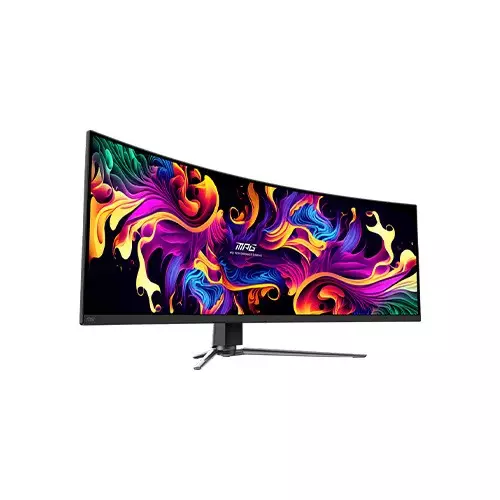 MSI MPG 491CQP QD-OLED 49-inch Professional 144Hz DQHD Curve Gaming Monitor - 1