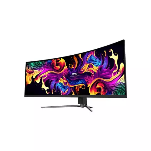 MSI MPG 491CQP QD-OLED 49-inch Professional 144Hz DQHD Curve Gaming Monitor - 2