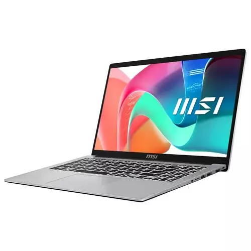 MSI Modern 15 F1MG Core 5 120U 15.6" Urban Silver AI Optimized Laptop-gallery-2
