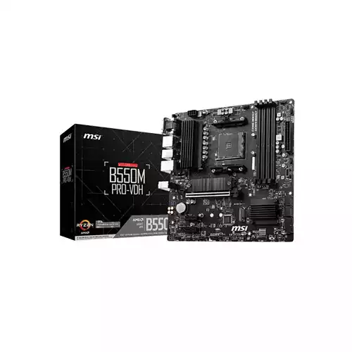 MSi B550M PRO-VDH AM4 AMD B550 DDR4 M-ATX Motherboard