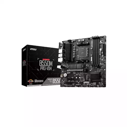 MSi B550M PRO-VDH AM4 AMD B550 DDR4 M-ATX Motherboard