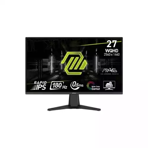 MSI MAG 275QF 27 Inch WQHD 180Hz 0.5ms GTG Rapid IPS Gaming Monitor