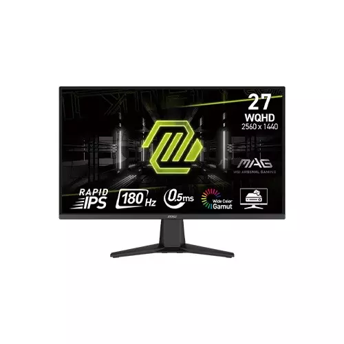MSI MAG 275QF 27 Inch WQHD 180Hz 0.5ms GTG Rapid IPS Gaming Monitor