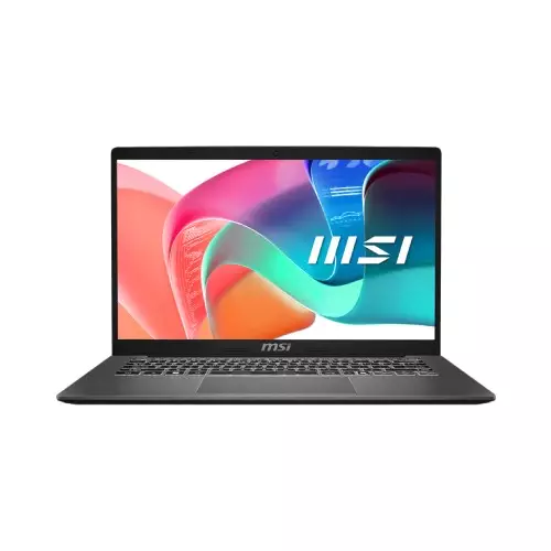 Msi Modern 14 F13MG Core i3 13th Gen 8GB RAM 512GB SSD 14-inch FHD Platinum Gray Laptop