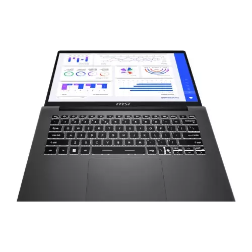 Msi Modern 14 F13MG Core i3 13th Gen 8GB RAM 512GB SSD 14-inch FHD Platinum Gray Laptop - 2