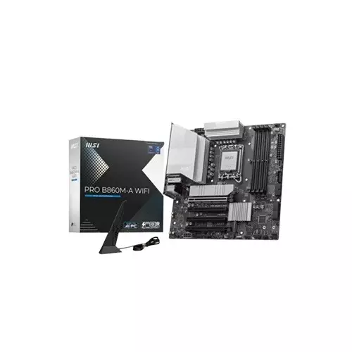 MSI PRO B860M-A WIFI LGA1851 Micro ATX Motherboard
