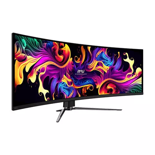 MSI MPG 491CQPX QD-OLED 49 Inch 240Hz DQHD QD-OLED Curved Gaming Monitor - 1