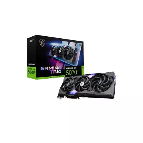 MSI GeForce RTX 5070 Ti 16G GAMING TRIO OC GDDR7 Graphics card