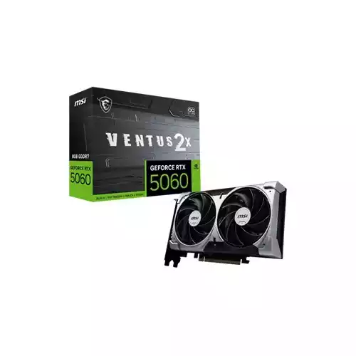 MSI GeForce RTX 5060 8G VENTUS 2X OC 8GB GDDR7 Graphics Card