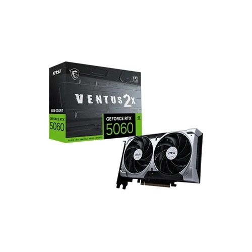 MSI GeForce RTX 5060 8G VENTUS 2X OC 8GB GDDR7 Graphics Card