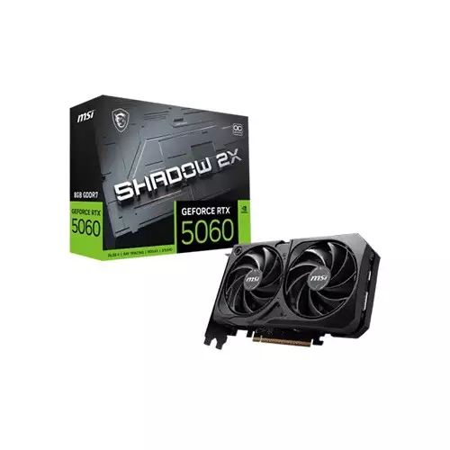 MSI GeForce RTX 5060 8G SHADOW 2X OC GDDR7 Graphics Card