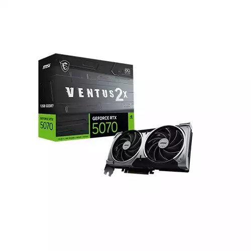 MSI GeForce RTX 5070 12G VENTUS 2X OC Graphics Card