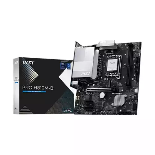 MSI PRO H810M-B DDR5 LGA1851 mATX Motherboard