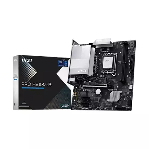 MSI PRO H810M-B DDR5 LGA1851 mATX Motherboard