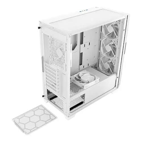 Antec DF700 FLUX White Mid Tower ATX Gaming Case-4