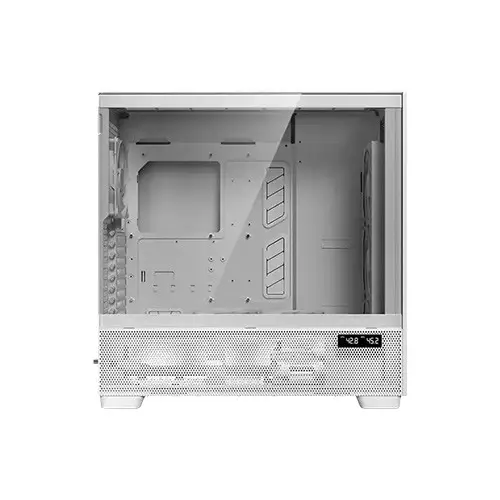 Antec Flux Pro E-ATX Full Tower Gaming Case (White) - 1