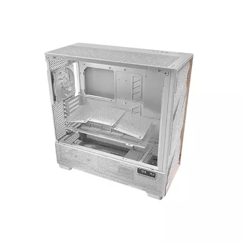 Antec Flux Pro E-ATX Full Tower Gaming Case (White) - 4