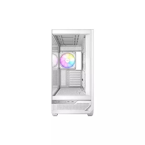Antec C7 Constellation Series ARGB E-ATX Mid Tower Gaming Case (White) - 1