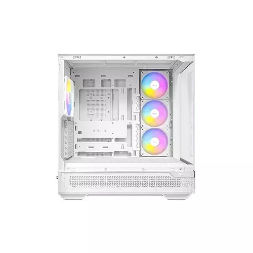 Antec C7 Constellation Series ARGB E-ATX Mid Tower Gaming Case (White) - 2