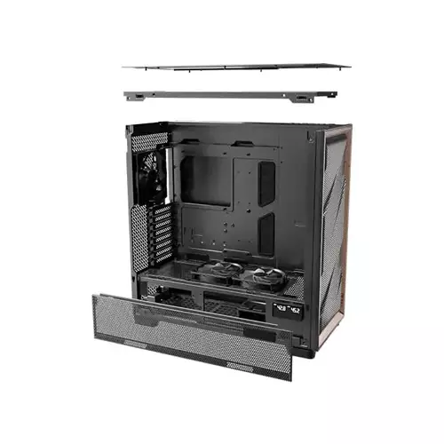Antec Flux Pro E-ATX Full Tower Desktop Gaming Case-gallery-4