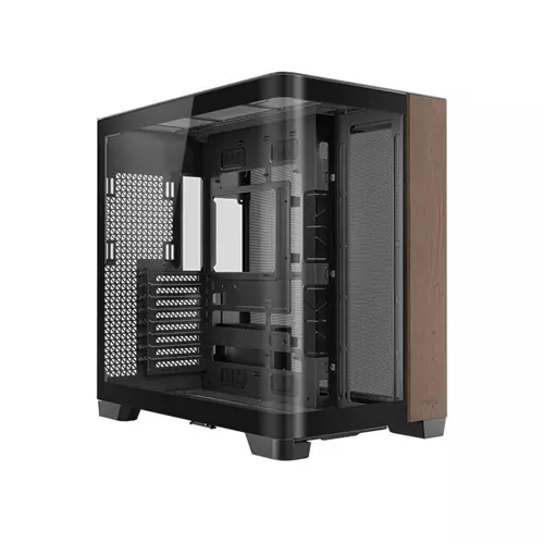 Antec C8 CURVE WOOD Constellation Series Full View E-ATX Full Tower Gaming Case