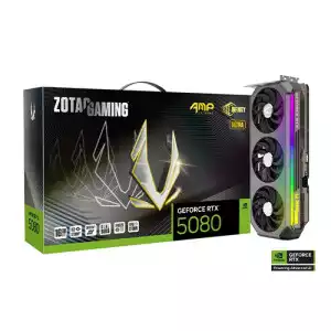 ZOTAC GAMING GeForce RTX 5080 AMP Extreme INFINITY ULTRA 16GB GDDR7 Graphics Card