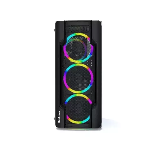 MAXGREEN JX188-2 ATX MID-TOWER RGB GAMING CASE - 3