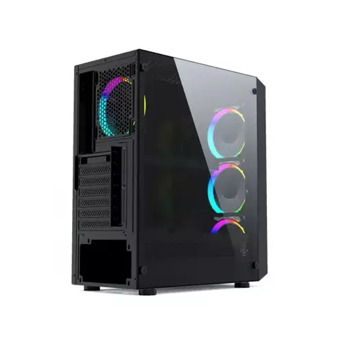 MAXGREEN JX188-9 ATX MID-TOWER RGB CASE - 2