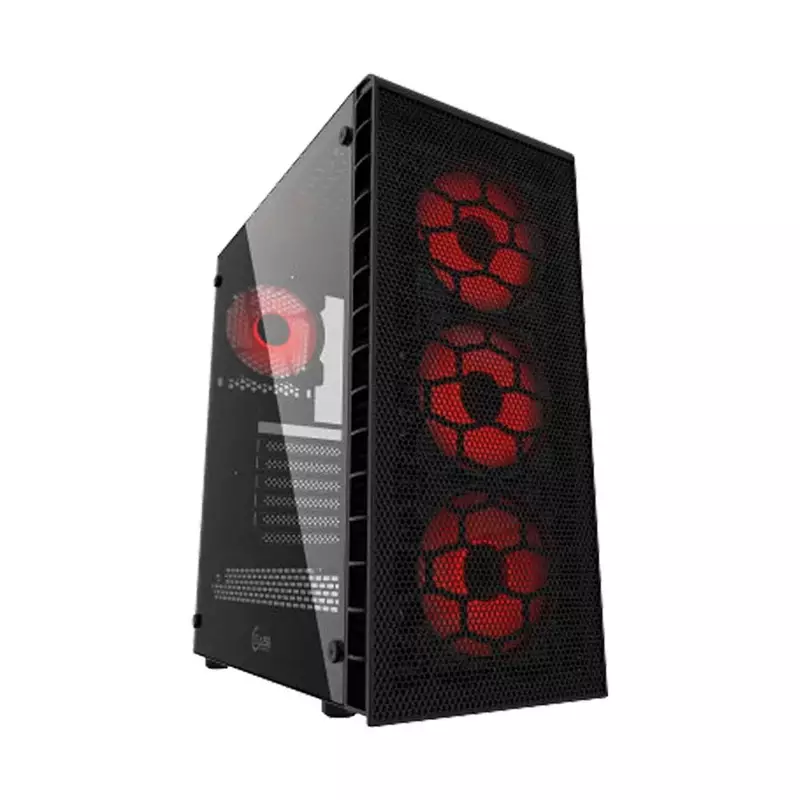 MAXGREEN JX-188-11-M ARGB MID TOWER ATX DESKTOP BLACK CASING-gallery-1