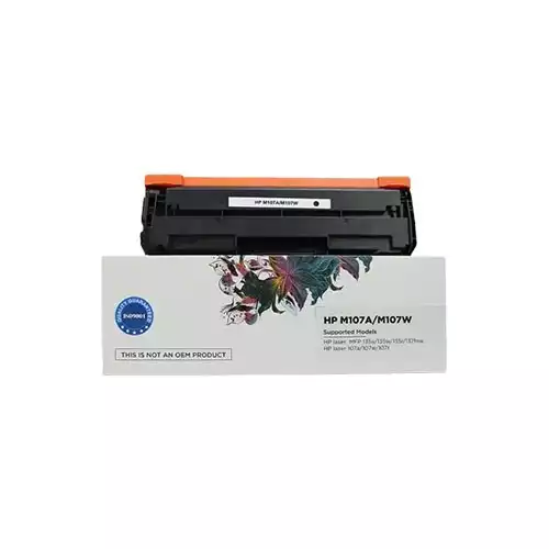 MaxGreen 107A Black LaserJet Toner with Chip