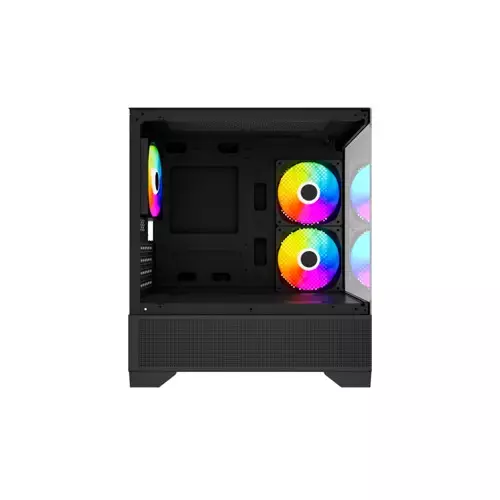 MaxGreen 350 Mid-Tower M-ATX Desktop Gaming Case - 3