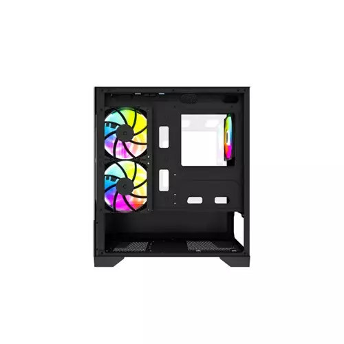 MaxGreen 350 Mid-Tower M-ATX Desktop Gaming Case-2
