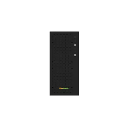 MaxGreen H6 Mid-Tower M-ATX Gaming Case with PSU-1
