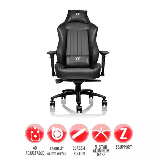 Thermaltake XC 500 X Comfort Series Gaming Chair #GC-XCS-BBLFDL-01-gallery-3
