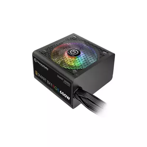 THERMALTAKE Smart BX1 RGB 750W 80 PLUS Bronze Sleeve cable flat Power Supply with 5 Years Warranty