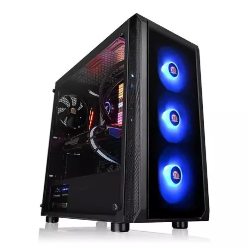 Thermaltake Versa J23 TG RGB Tempered Glass-1 Mid-Tower Casing