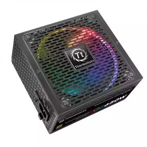 Thermaltake Toughpower Grand RGB Sync Edition 650W Full Modular 80 Plus Gold Flat Slave Cable Power Supply with 10 Years Warranty - 2