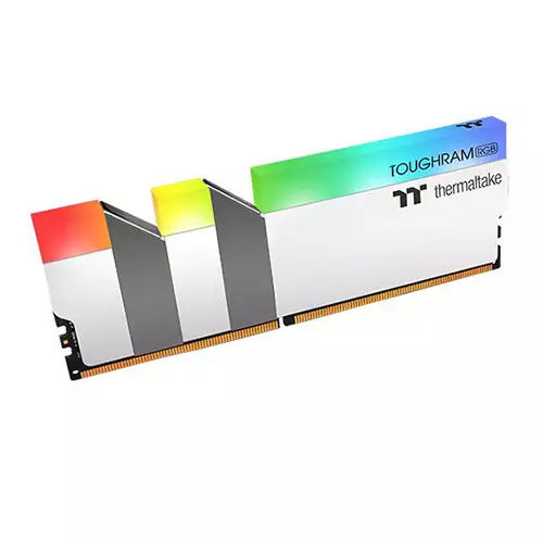 Thermaltake TOUGHRAM RGB 16GB(2 x 8GB) DDR4 3200MHz Desktop Ram (White) - 4