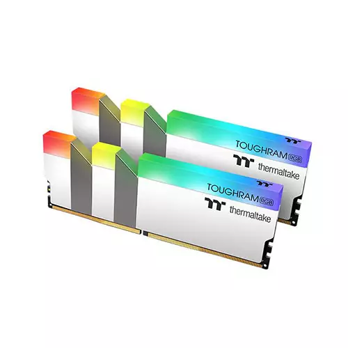 Thermaltake TOUGHRAM RGB 16GB(2 x 8GB) DDR4 3600Mhz Desktop Ram (White)