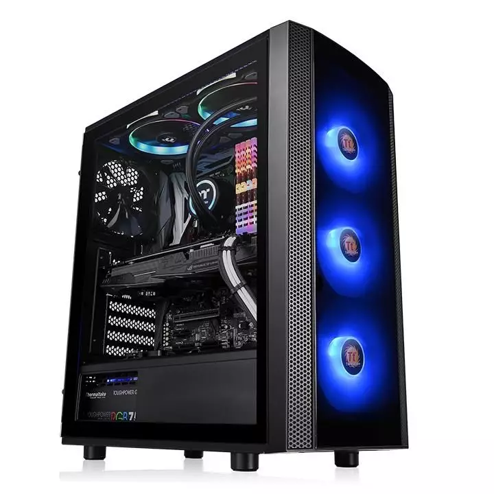 Thermaltake Versa J25 Tempered Glass RGB Edition Mid-Tower Case