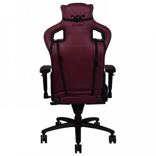 Thermaltake X-Fit Real Leather Burgundy-Red Gaming Chair-gallery-4