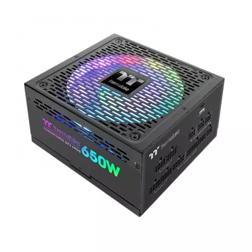 Thermaltake Toughpower GF2 ARGB 650W Gold Fully Modular 80 PLUS Power Supply With 10 Years Warranty