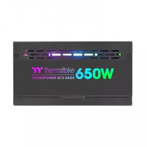 Thermaltake Toughpower GF2 ARGB 650W Gold Fully Modular 80 PLUS Power Supply With 10 Years Warranty - 2