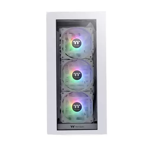 Thermaltake Divider 300 TG Snow ARGB Mid Tower Desktop Casing - 2