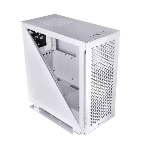 Thermaltake Divider 300 TG Air Snow Mid Tower Desktop Casing - 1