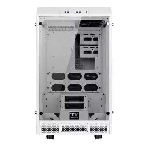 Thermaltake Tower 900 Snow Black Edition Tempered Glass Tower Computer Casing - 2