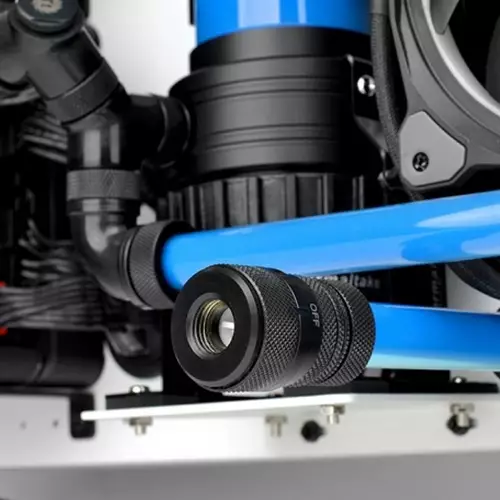 Thermaltake Pacific Drain Valve – Black-gallery-2