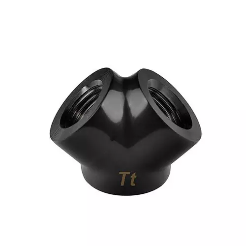 Thermaltake Pacific G1/4 Y Adapter – Black
